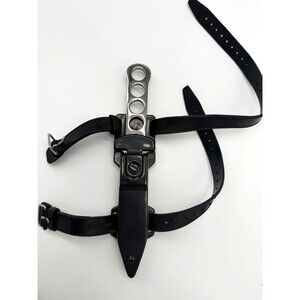 Vintage DACOR Scuba Diving Knife Stainless Steel Taiwan w/ Sheath & Leg Straps
